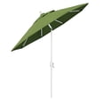 thumbnail image 2 of 7.5' Aluminum Market Umbrella Push Tilt Matte White/Sunbrella/Spectrum Cilantro, 2 of 2