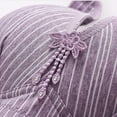 thumbnail image 4 of Penkiiy Women Bras Woman's Comfortable Lace Breathable Bra Underwear No Rims Purple Bras, 4 of 8