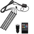 thumbnail image 1 of Car Led Lighting Strip With Usb Port Car Charger,remote Control, 1 of 5