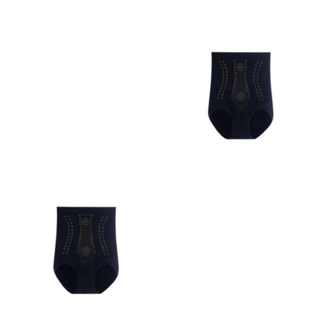 Qarigey Entrenador de cintura transpirable para fiesta, ropa moldeadora de realce para mujer, corsé adelgazante para Control del vientre, Negro L 2piezas