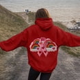 thumbnail image 2 of Godom Womens Casual Hoodies Crew Neck Long Sleeve Sweatshirts with Pocket Lightweight Pullover Top Size S-3XL, 2 of 5