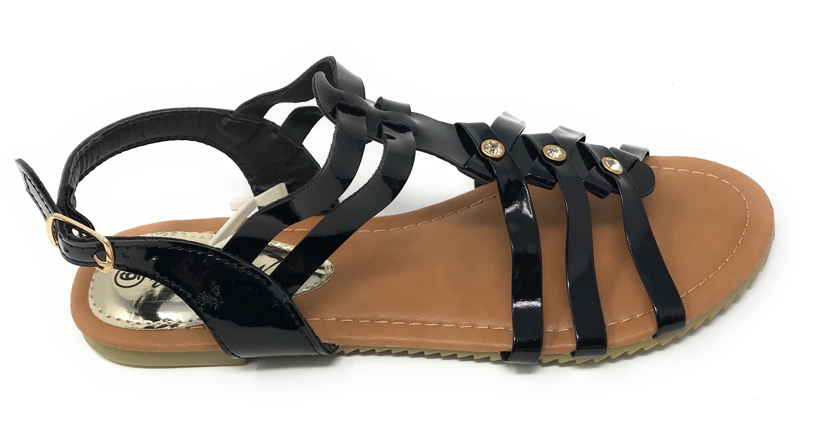 Metallic Strappy Sandal (Women's)