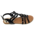 thumbnail image 3 of Victoria K Women's Metallic Strappy Sandal, 3 of 5
