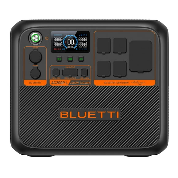 BLUETTI Premium Series AC200P L Portable Power Station | 2,304Wh