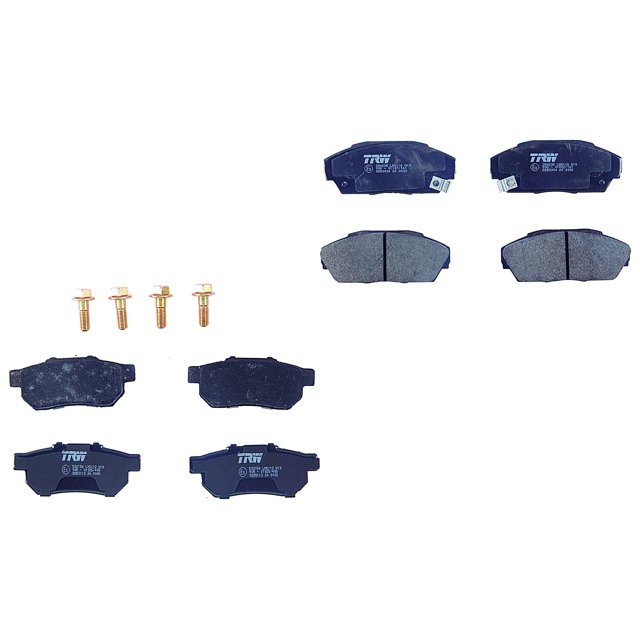 Set Balatas Bajos Metales Integra 1990 A 1991 Acura TRW .