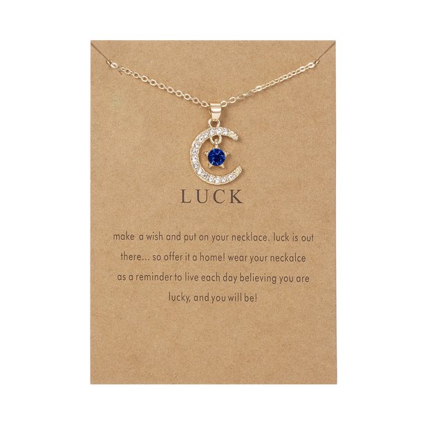 Fiudx Collar con Piedra de Nacimiento, Elegante Colgante de Estrella, Diseño de Dije de Cristal Brillante, Aleación con Detalles de Diamante, Accesorio de Fiesta para Uso Diario, Regalo Perfecto para