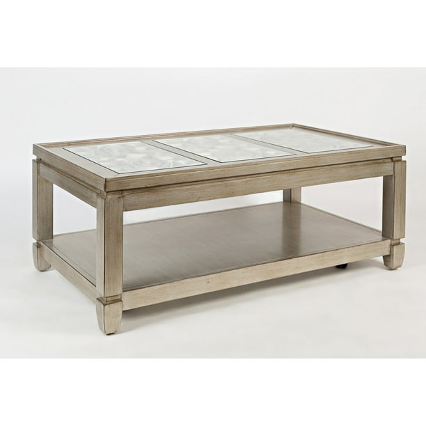 Casa Bella Cocktail Table Vintage Silver Quantity 1 Style Eclectic Com Casa Bella Cocktail Table Vintage, Bella Mirrored Coffee Table In Antique Silver