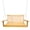 Teak + Solid Wood+3, variant on Black Solid Wood Front Porch Swing with Armrests Hanging Chains 800LBS Capacity for Outdoor Patio Garden Yard Backyard Sunroom Easy to Assemble