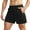 Black, variant on Bcfgryg Men's Running Shorts With Zipper Pockets Gym Athletic Workout 5" Shorts For Men Athletic Shorts Men Army Green L