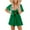 Green, variant on Sherrylily Summer Women Short V Neck Rompers Sexy Loose Tie Front Casual Jumpsuit