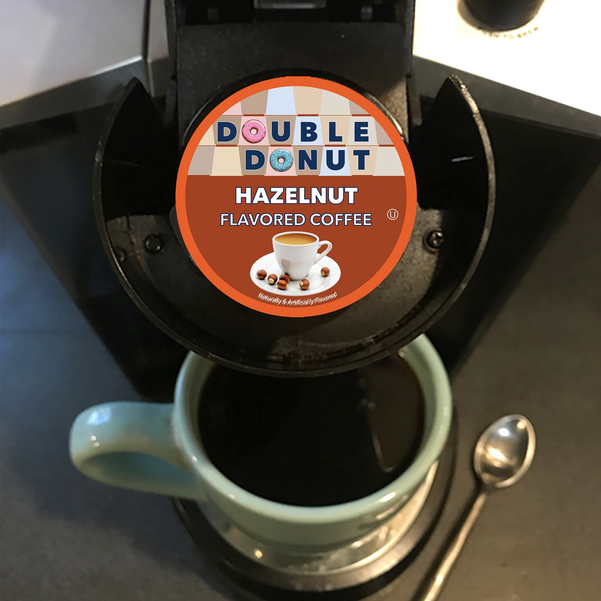 Perfect Samplers Hazelnut Coffee Pods Variety Pack, Medium Roast Coffee for Keurig K Cups Machines, Assorted Hazelnut Coffee Pods Sampler, 30 Count
