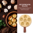 thumbnail image 4 of MultiUse Ceramic Escargot Pan for Home Use with NonSlip Bottom and Smooth Handles, 12 Snails, 4 of 6