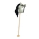 thumbnail image 1 of Palo de peluche para montar a caballo, divertido poni con relinchos y sonidos de galope para niños Gris claro, 1 of 9