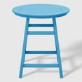 thumbnail image 7 of WestinTrends Outdoor 37" Counter Height HDPE Patio Round Bar Table, Pacific Blue, 7 of 7