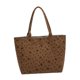 thumbnail image 4 of Bolso de hombro ligero y práctico para ir de compras, escuela o gimnasio. Marrón, 4 of 9