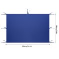 thumbnail image 3 of Muyoka MTFun - Cortina para tienda de campaña para exteriores, cortina de pared lateral, toldo, parasol, panel de privacidad para carpas, carpa, impermeable, pared solar para carpas de patas rectas, 1 Muyoka Hogar, 3 of 6