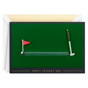 Hallmark Signature Father's Day Card (Way Above Par Golf Putting Green)
