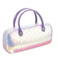 thumbnail image 1 of Sunglass Case Handheld Creative Portable Eyeglasses Case Pu Leather Storage Case, 1 of 8