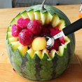 thumbnail image 4 of 7Pcs Stainless Steel Melon Baller Scoop Set for Cutting and Scooping Fruit Melons Cake, 4 of 5