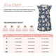thumbnail image 3 of Balery Flower Camisón de princesa para niñas, pijama de algodón con mangas abullonadas, suave y bonito.-Small, 3 of 6