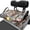 Deer Camo American Flag Print, variant on XYZCANDO Wild Deer Print 2-Seat Golf Cart Seat Cover With 4 Front Pockets, Non-Slip Washable Universal Accessory For Golfers