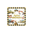 thumbnail image 2 of EGNMCR Excavator Birthday Party Theme Tableware Set Disposable Decorative Tableware Paper Set disposable tableware, 2 of 4