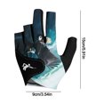thumbnail image 2 of BLEEUS Left Hand Billiard Glove Breathable Snooker Cue Sport Glove Pool Glove (B) Sporting Supplies (B), 2 of 10