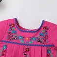 thumbnail image 5 of IDOPIP Newborn Baby Girl Mexican Ethnic Embroidery Floral Romper Cinco De Mayo Baby Girl Onesie, 5 of 7