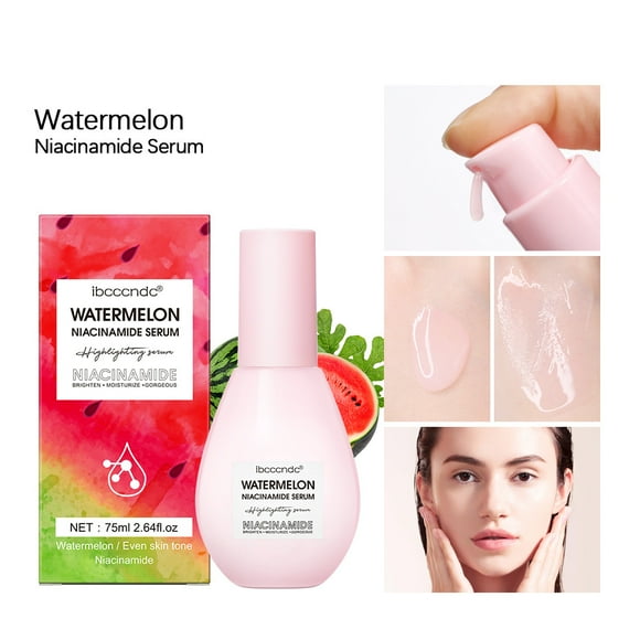 Watermelon Bulb Nicotinamide Essence Glow Recipe Dew Drops Small Bulb Essence Brightening Skin Moisturizing Essence 75ml