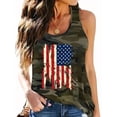 thumbnail image 2 of American Flag Tank Top Women 4th of July Tanks Tops for Womens USA Flag Patriotic Shirts Vest, 2 of 7