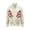 Beige, variant on Mens Wolf Cardigan Sweater Knitted Jacket Zip Up Graphic Knitwear for Casual Daily Warm Pullover Top for Fall Winter