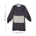 thumbnail image 2 of FOMIYES Delantal Impermeable De Trabajo Con Ajuste En Para Protección En, 2 of 7