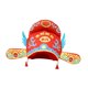 thumbnail image 3 of Gorro de anotador, gorra de cosplay, adorno, accesorio para fotos, hecho a mano, rojo, disfraz para fiesta temática, cumpleaños, juego, 3 of 8