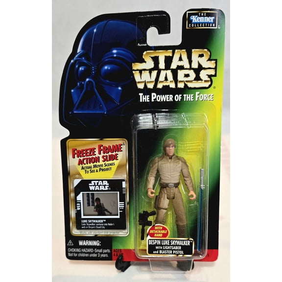 Star Wars Power of the Force Freeze Frame Bespin Luke Skywalker Action Figure