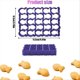 thumbnail image 3 of 2PCS Gold Fish Cracker Cutter, 25-Cavity Mini Goldfish Cookie Cutters, 3 of 5