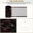 thumbnail image 4 of Gothic Lampshades 2 Pack Deep Burgundy Roses Dark Floral Black 13"x13"x10" Light Shade for Table Lamps Floor Lamp Shades Lampshade Replacement Easy Assembly Dark Academia Moody Decor, 4 of 8