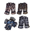 thumbnail image 2 of Sonducket Guantes de invierno para niños, manoplas de esquí para nieve, cálidos forrados de felpa, universales, ajustables, para niñas y niños, para guantes y mitones Gris Sonducket AP011188-04B, 2 of 6