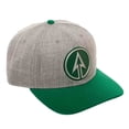 thumbnail image 2 of DC Comics Green Arrow Chapeau Snapback Bill Pré-Curvé Chrome Weld, 2 of 6