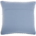 thumbnail image 2 of Nourison Life Styles Woven Stripes Ocean Decorative Throw Pillow , 18"X18", 2 of 5