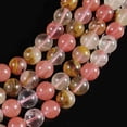 thumbnail image 2 of K-KED 6mm Watermelon Tourmaline Gemstone Round Loose Beads 15'', 2 of 3