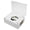White Wood Grain, variant on Nieyigj Portable Suitcase CD Player Vintage Bluetooth 5.0 with Built-in Speakers, Remote Control, Walnut Color (10.24 in / 26 cm)