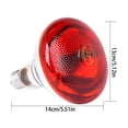thumbnail image 5 of 2Pieces Heat Bulbs for Piglets Livestock and Reptiles Enclosures, 5 of 17