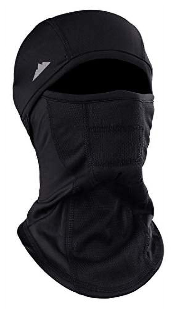 Tough Headwear Balaclava Ski Mask -Winter Gear Men & Women - Skiing, Snowboarding, Motorcycle- Black