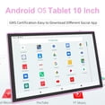 thumbnail image 5 of Android Tablet 10 Inch Tablet With Case Screen Stylus Android 15 Tablets 8GB RAM 32GB ROM Support 1TB Expansion 6000mah Battery 10.1" IPS HD Touchscreen 2MP+8MP Dual Camera WIFI-6 Bluetooth5.0 Tablet, 5 of 7
