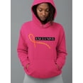 thumbnail image 2 of Exclusive W Chain Pattern Hoodie Women -Image by Shutterstock, Female x-Large, 2 of 4