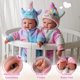 thumbnail image 4 of Muñeca gemela BABESIDE Sweet Smile realista de 43 cm para niño/niña, 4 of 9