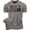 T-Shirt Warm Grey, variant on Gymish Too Fit To Quit Motivational Gym Shirt for Men – Workout T-Shirt, Athletic Fitness Wear, Military Green, Small