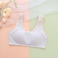 thumbnail image 2 of enyan Girls Padded Training Bras,Girls Thin Cotton Breathable Sports Bra Fit for 12-16 Years Teen, 2 of 5