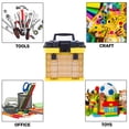 thumbnail image 4 of Organizador portátil Tool Box Stalwart para piezas pequeñas con cajones, 4 of 7