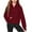 Wine, variant on breaise Girls Half Zip Sweatshirt Fleece Quarter Zip Pullover Sweatshirts Fall Clothes for Teen Girls Thumb Hole 5-14years